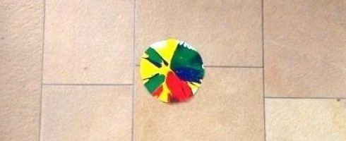 Salatschleuder Maltechnik