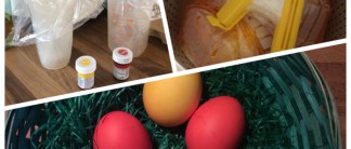 Ostereier färben